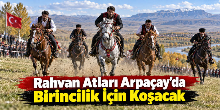 Rahvan Atlar Arpaçay’da Birincilik İçin Koşacak