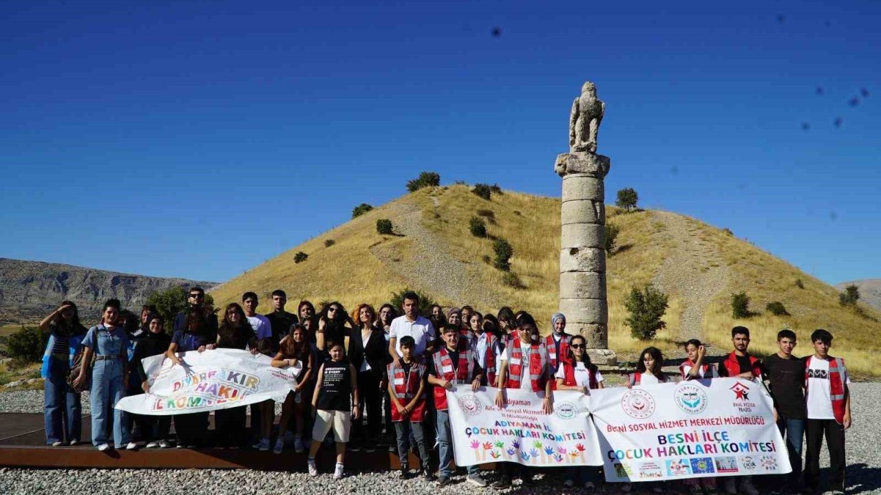 "Çocuklar geleceğe sahip çıkıyor" projesi Adıyaman’da gerçekleşti