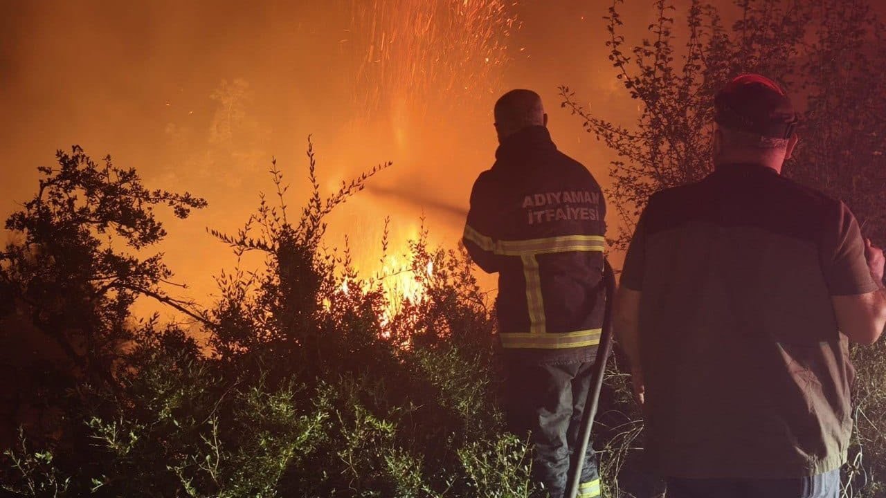Adıyaman’dan Adana’ya itfaiye desteği
