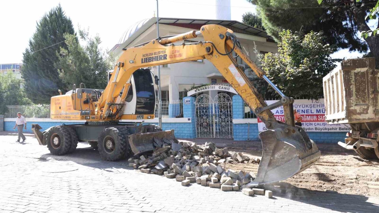 İstiklal Mahallesi’nde yol yenileme çalışmaları başladı