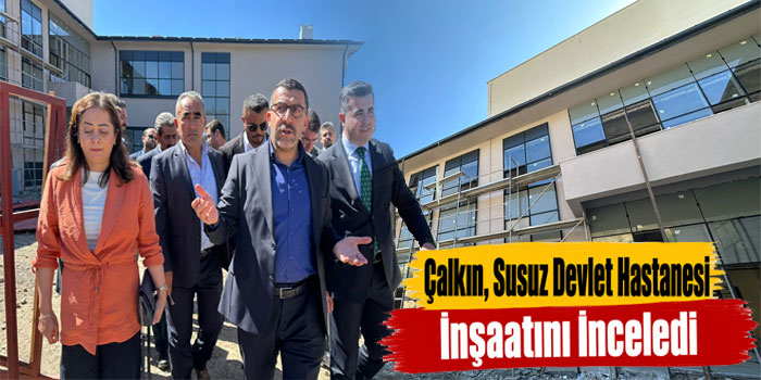 Susuz Devlet Hastanesi İnşaatında Çalışmalar Sürüyor