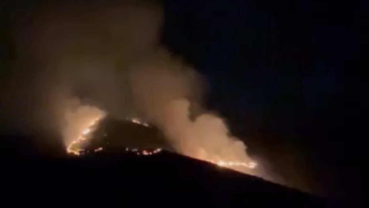Çankırı’da etkili olan arazi yangını uzun uğraşlar sonucu kontrol altına alındı