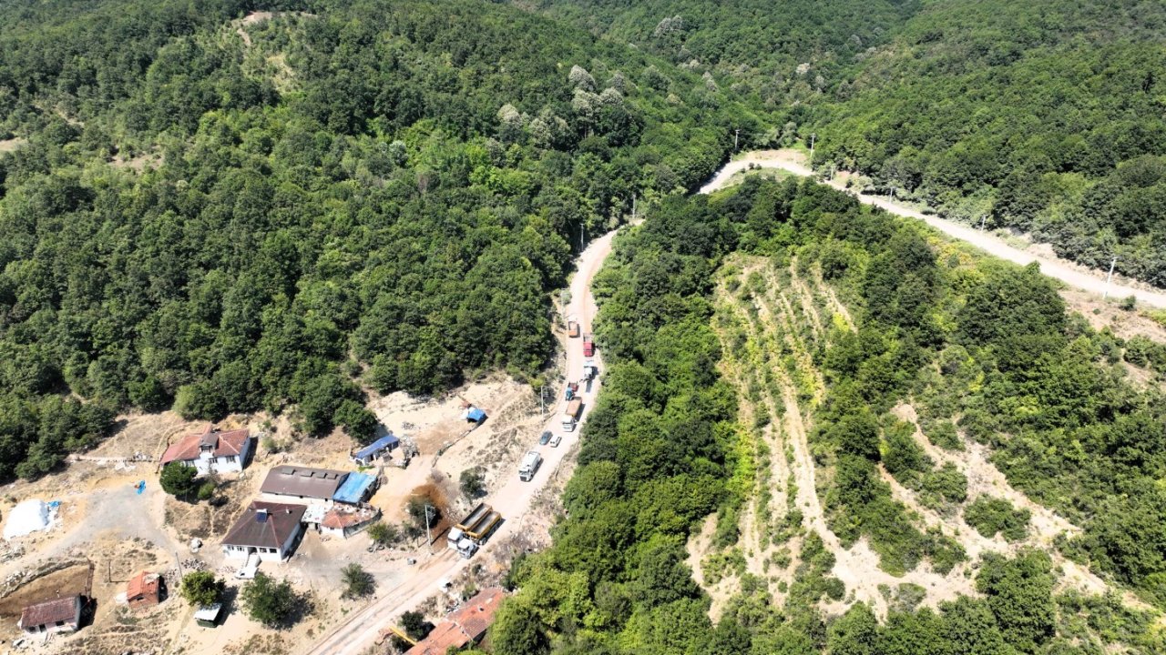 Körfez Asri Mezarlığı’na ulaşım yolu yenileniyor