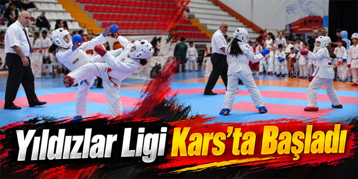 Genç Karateciler Kars’ta Tatamiye Çıktı