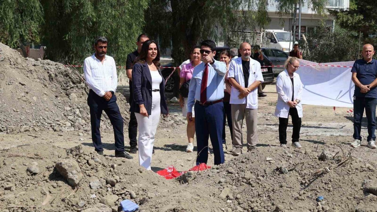 Akçalı Aile Sağlığı Merkezi’nin yeni hizmet binasında çalışmalar sürüyor