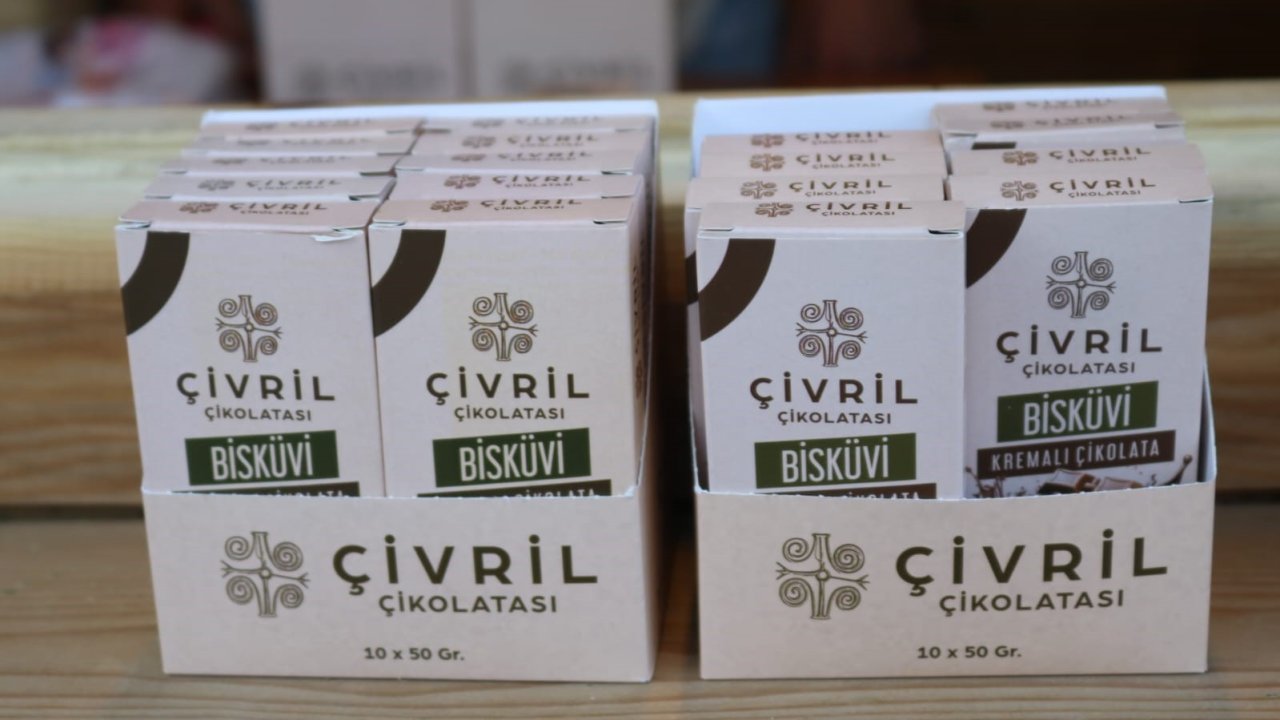 Çivril’in tarımsal ürünleri çikolataya dönüştü