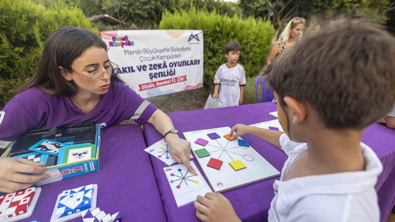 Akıl ve Zeka Oyunları Şenliği Tarsus’ta çocuklarla buluştu