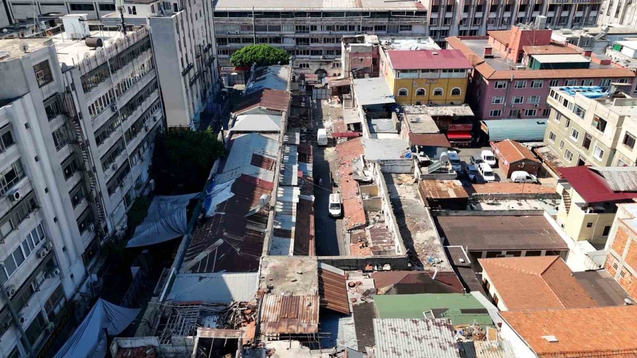 Mersin’in tarihi Kasaplar Çarşısı yeniden kent yaşamına kazandırılıyor