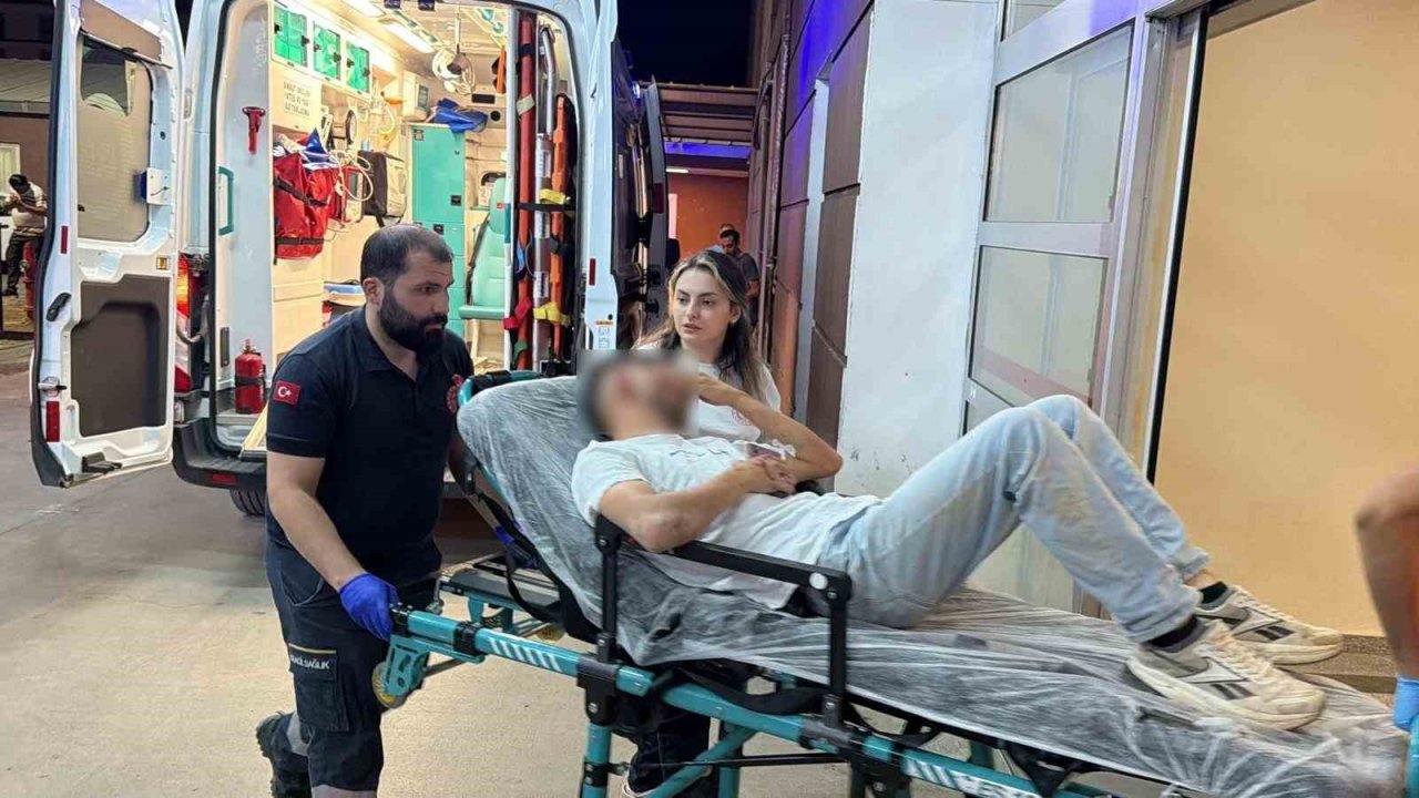 Sokak ortasında darp edildi