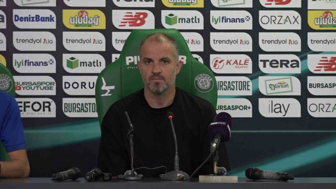 Bursaspor - Esenler Erokspor maçının ardından