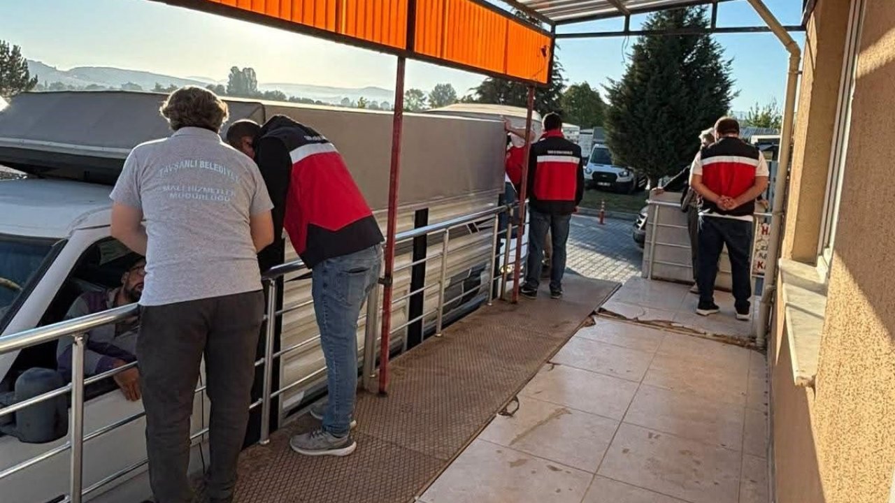 Tavşanlı hayvan pazarında sıkı denetim