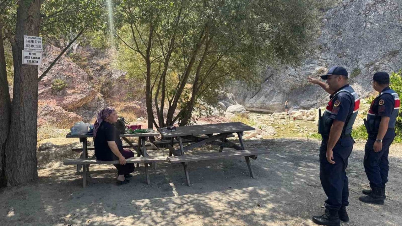 Harmankaya Kanyonu’nda ziyaretçilere yangın ve boğulma uyarısı
