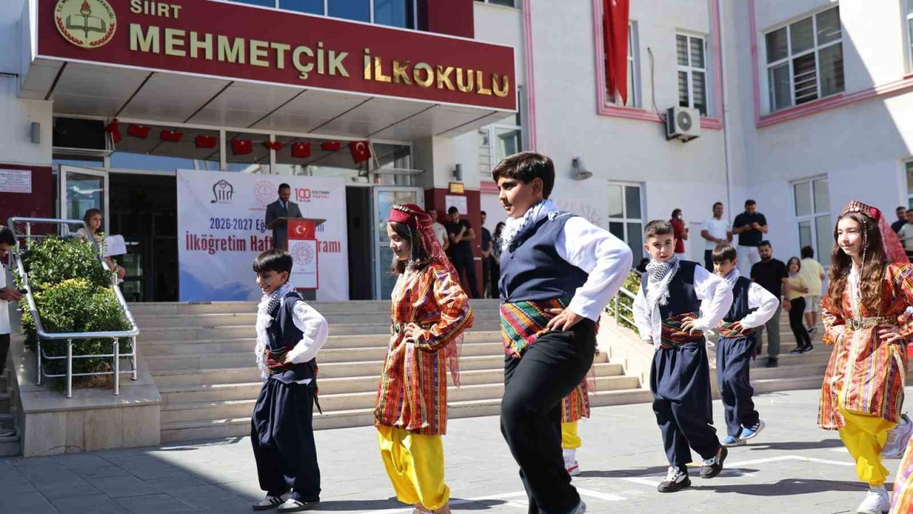 Siirt’te  2026-2027 eğitim-öğretim yılı başladı