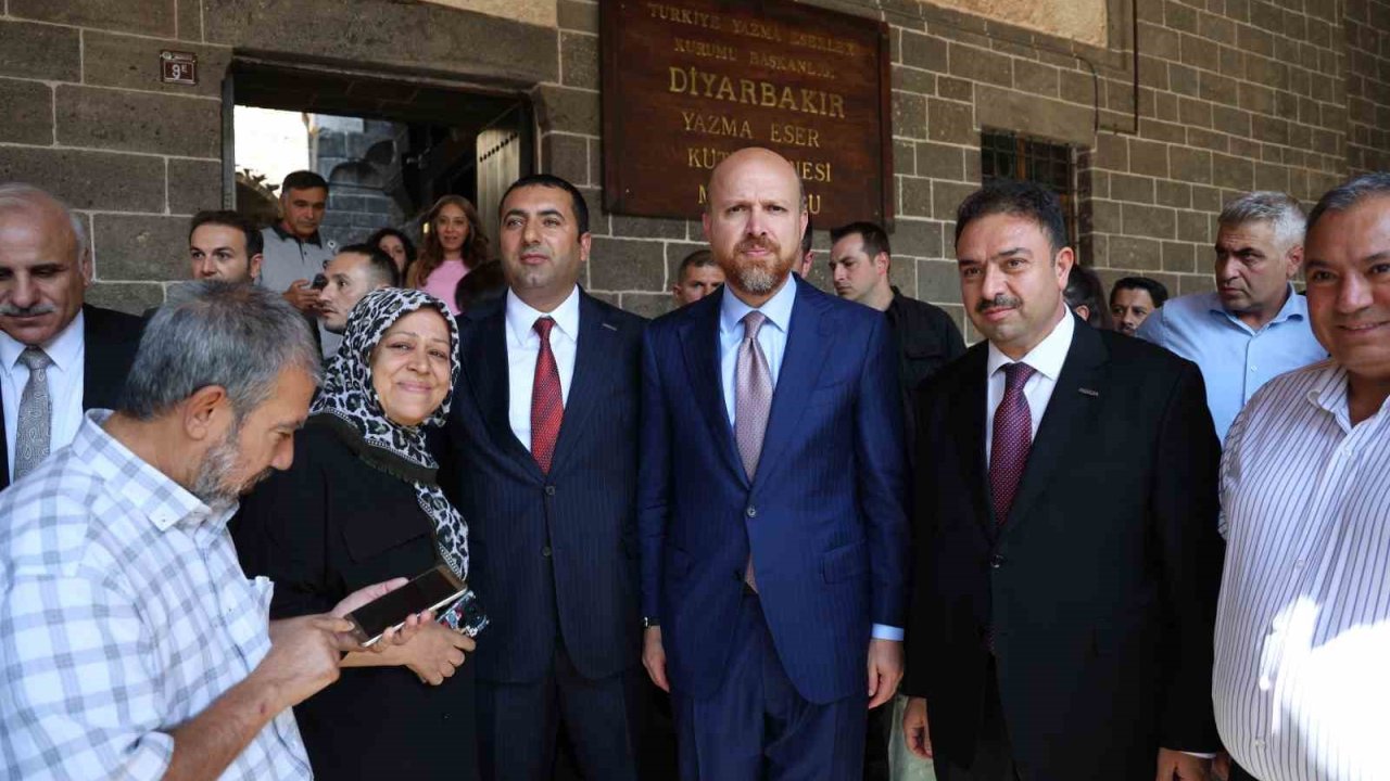 Bilal Erdoğan: ’’Her kesimin sürece destek vermesi önemli’’