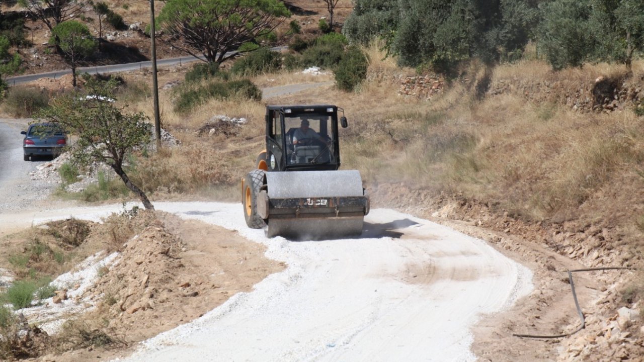 Bozdoğan Belediyesi’nden Güre Mahallesi’nde ulaşımı kolaylaştıran çalışma