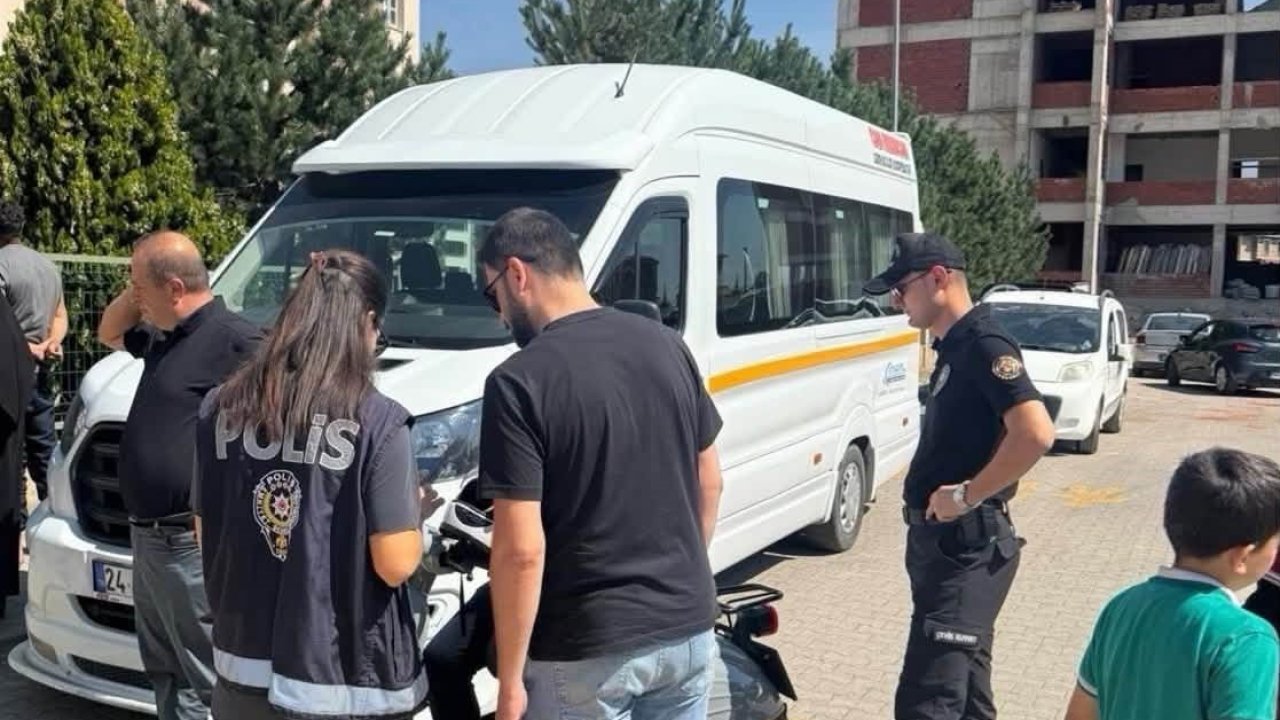 Erzincan’da okul çevreleri ve servis araçları denetlendi