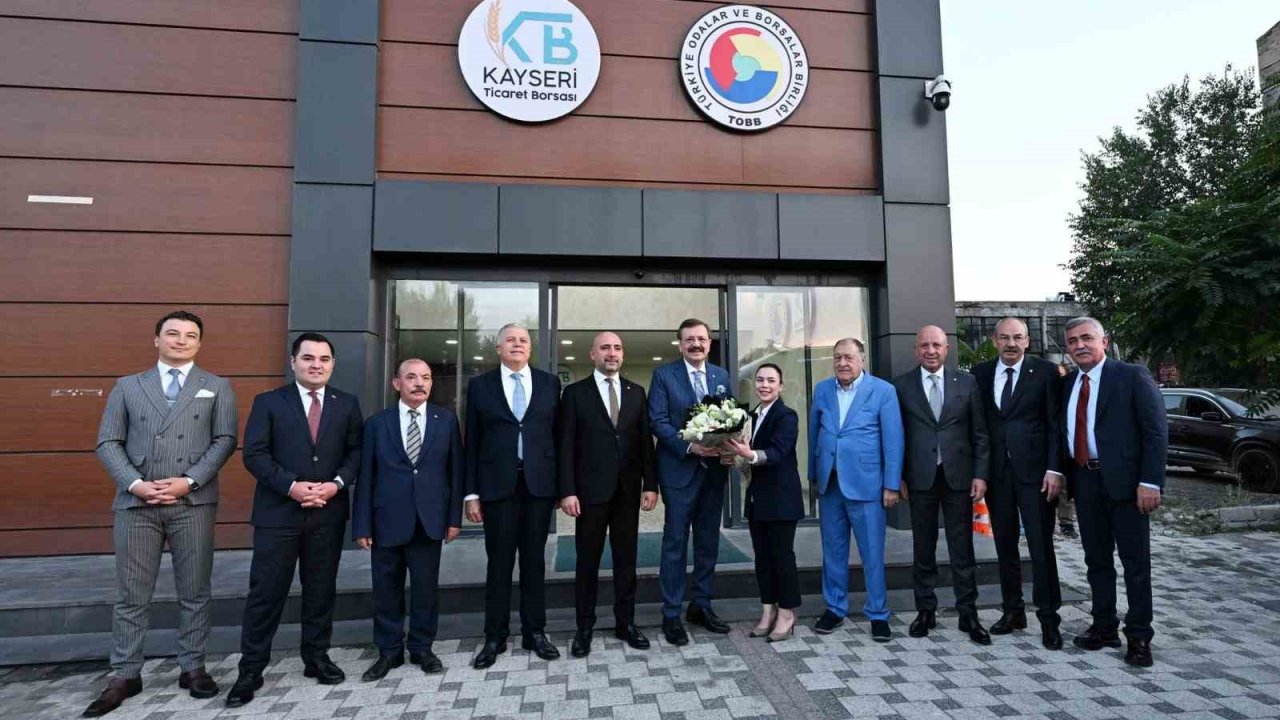 Kayseri Ticaret Borsası’ndan sahada dev yatırım