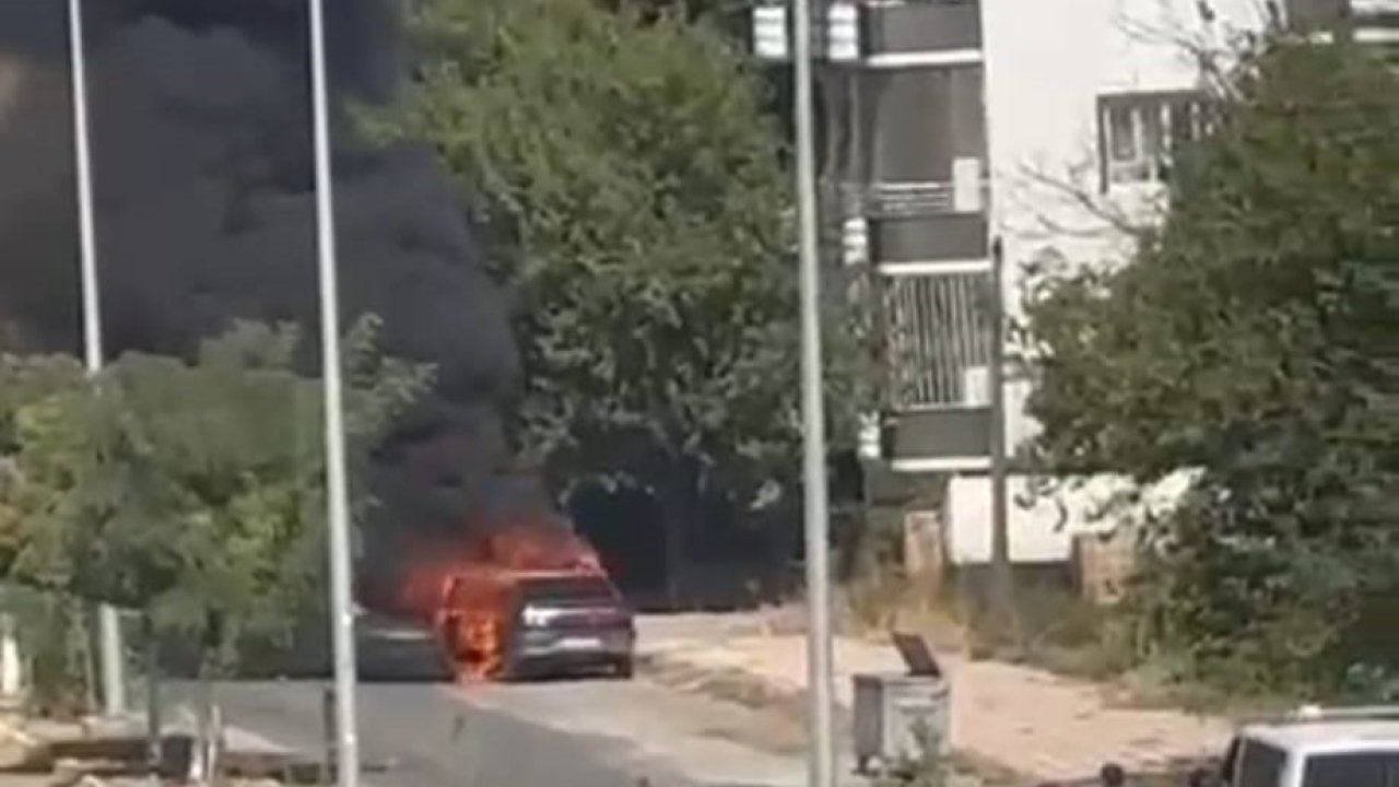 Batman’da araç yangını