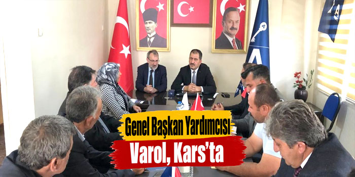Başkan Yardımcısı Dr. Varol Tosun, parti teşkilatıyla bir araya geldi