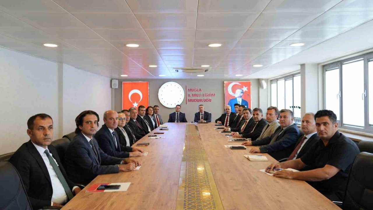 Muğla’da eğitim öğretim yılı planlamaları değerlendirildi
