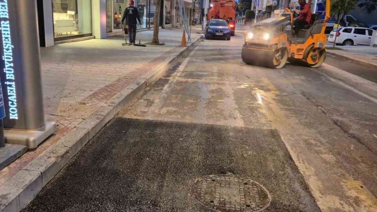 Rögar kapakları yol seviyesine getirildi
