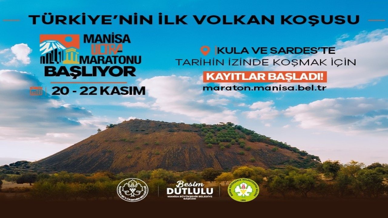 Manisa Ultra Maratonu ile Kula ve Sardes’te tarihin izinde koşulacak