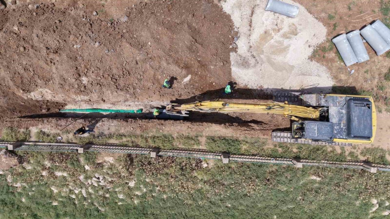 MARSU, Kızıltepe’de atıksu ana hattını yeniledi