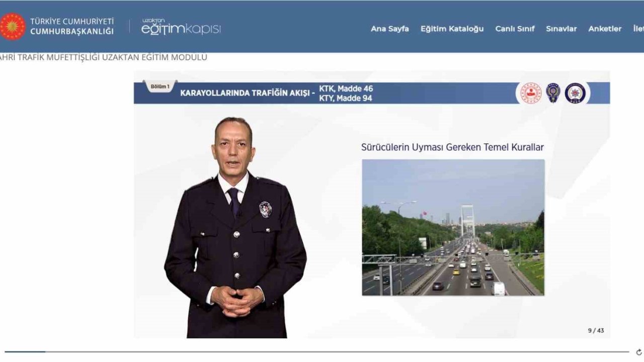 Eskişehir’de fahri trafik müfettişlerine eğitim