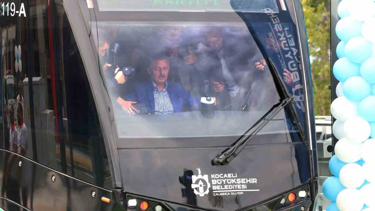 Kocaeli’de raylı sistemde yeni dönem