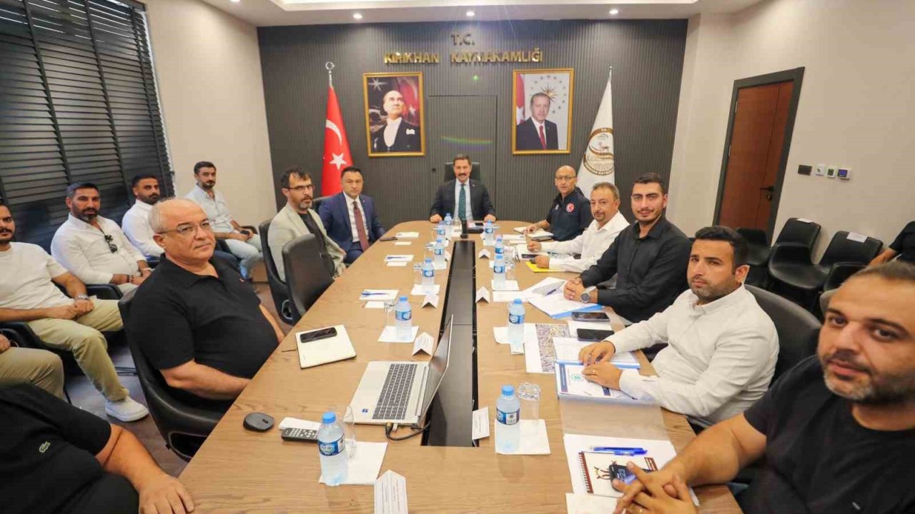 Kırıkhan’da rezerv alanlarında yürütülen çalışmalar değerlendirildi