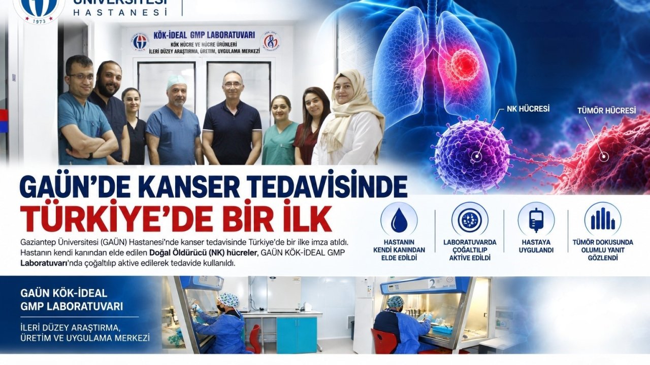 Kanser tedavisinde Türkiye’de bir ilk