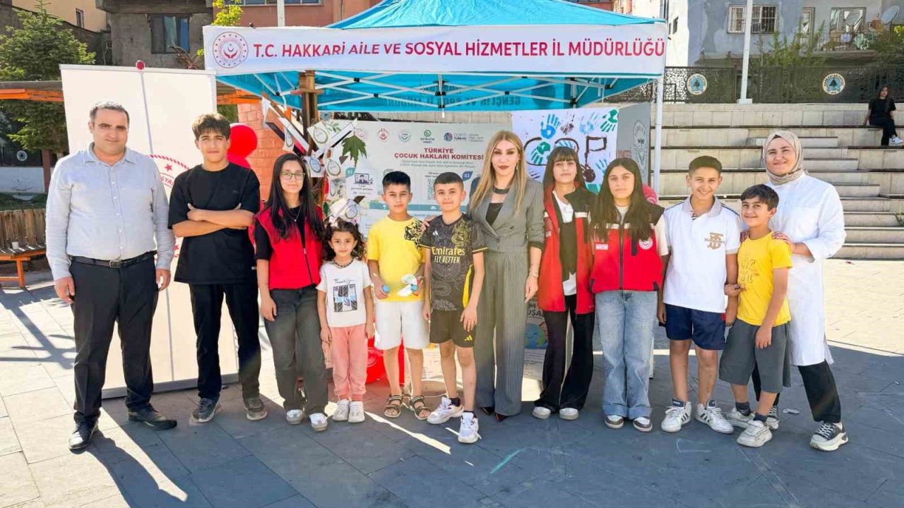 Hakkâri’de çocuklar iklim değişikliğine karşı bilgilendirildi