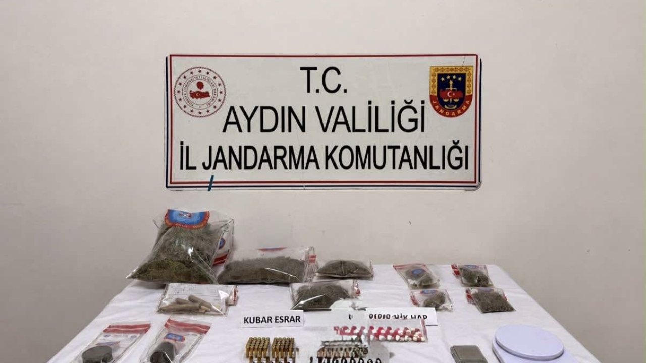 Söke’de eş zamanlı uyuşturucu operasyonu