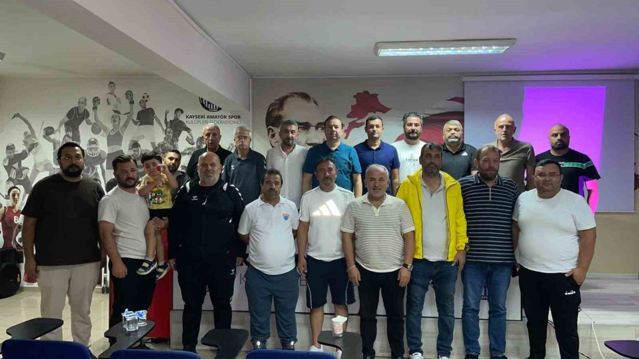 Kayseri Süper Amatör Küme fikstürü çekildi