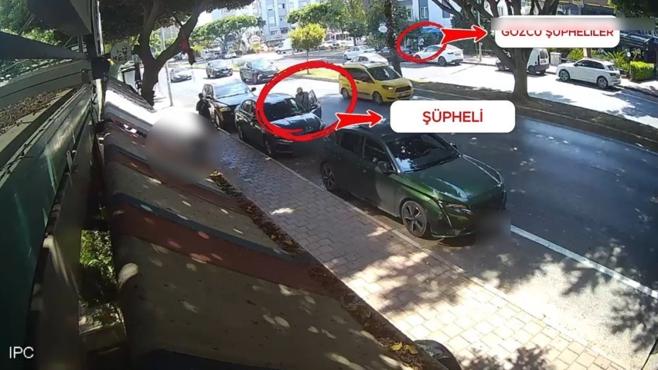 Sinyal kesici cihazla kilitlenmesini engelledikleri araçtan hırsızlık yaptılar
