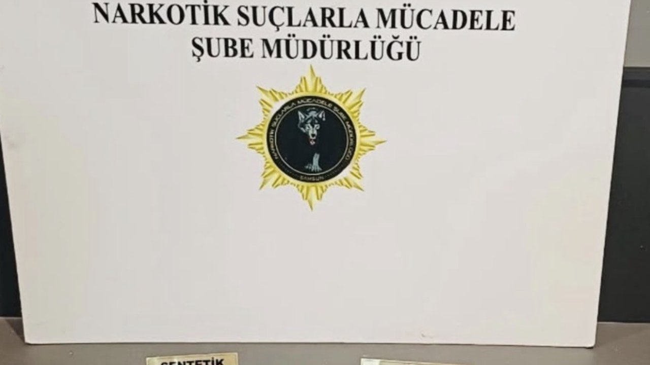 Samsun’da 8 bin sentetik ecza ele geçirildi