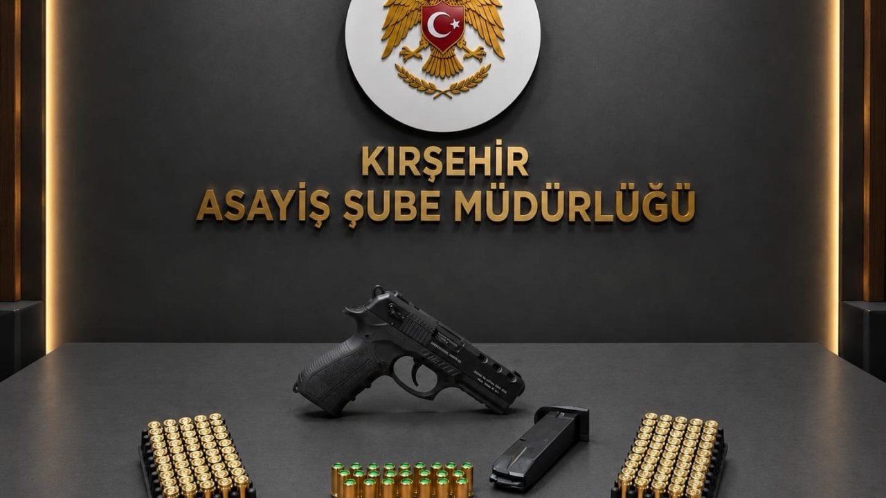 Kırşehir’de asayiş uygulamalarında silah ve uyuşturucu ele geçirildi