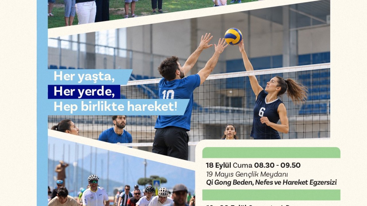 Marmaris’te Avrupa Hareketlilik Haftası etkinlikleri başlıyor
