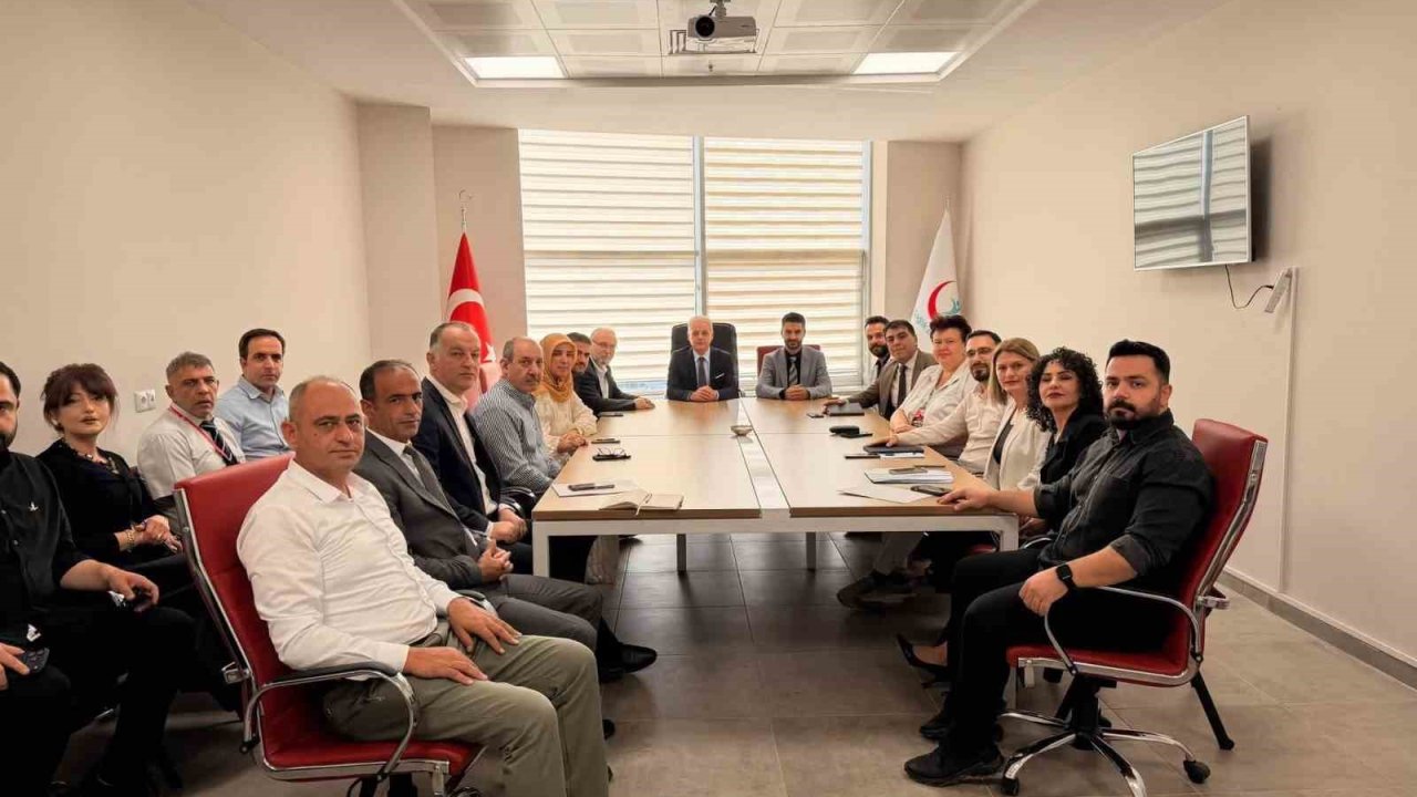 Erzincan Mengücek Gazi Hastanesi’nde sağlık değerlendirmesi yapıldı