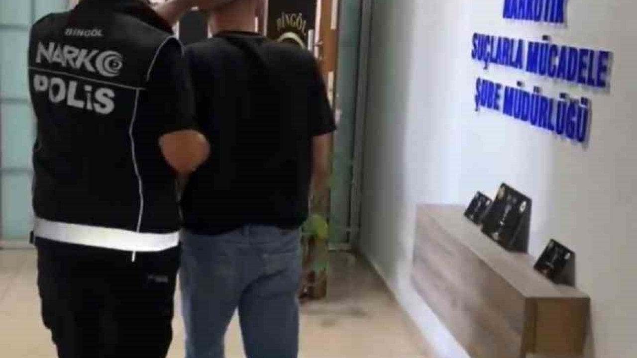 Bingöl’de uyuşturucu operasyonu: 1 şüpheli tutuklandı