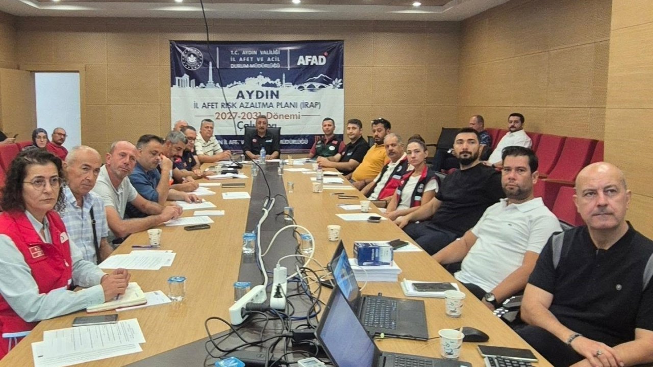 Aydın’da sel ve taşkınlara karşı alınacak önlemler konuşuldu