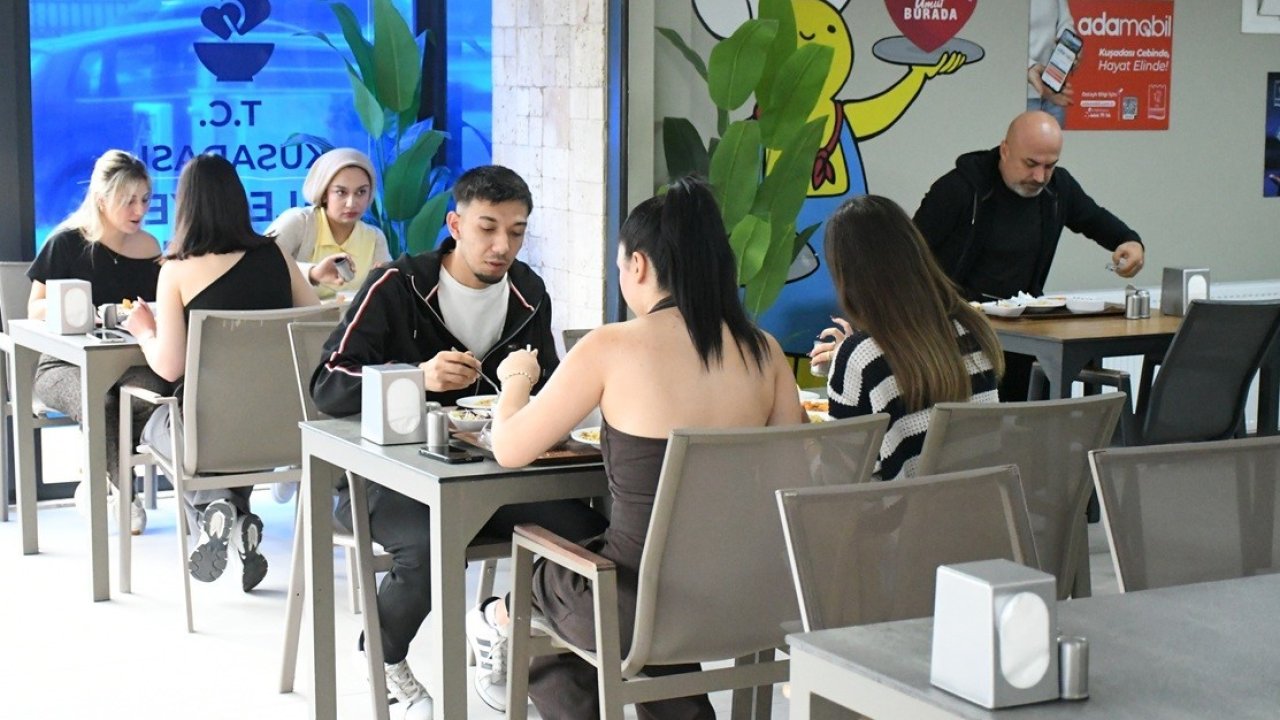 Kuşadası’nda Kent Lokantası her gün 500 kişiyi ağırlıyor