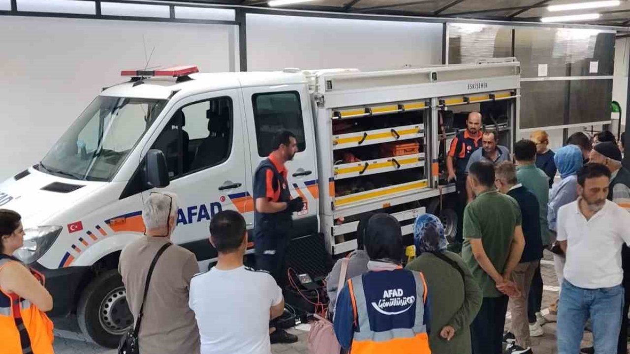 Şirintepe Mahallesi’nde Destek AFAD Gönüllü eğitimi gerçekleştirildi