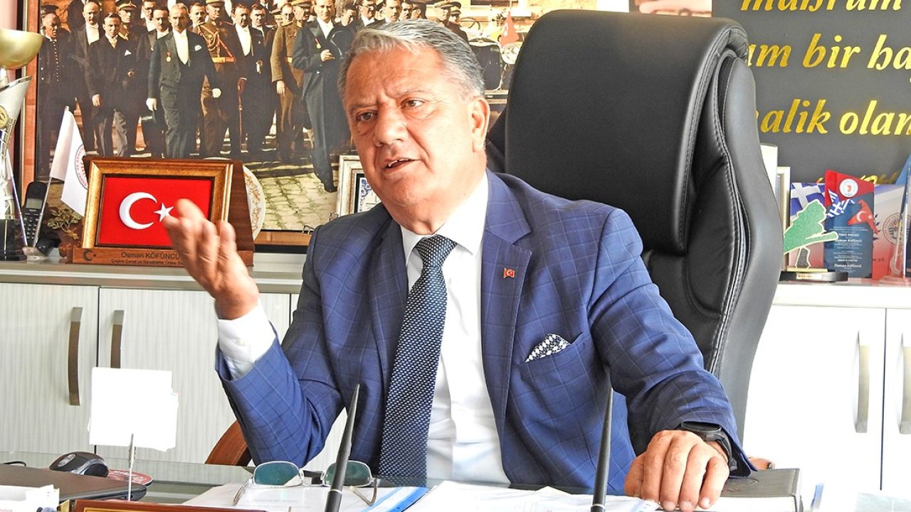 ÇESO Başkanı Köfüncü: "Çeşme esnafı sezonu beklenen düzeyde geçiremedi"