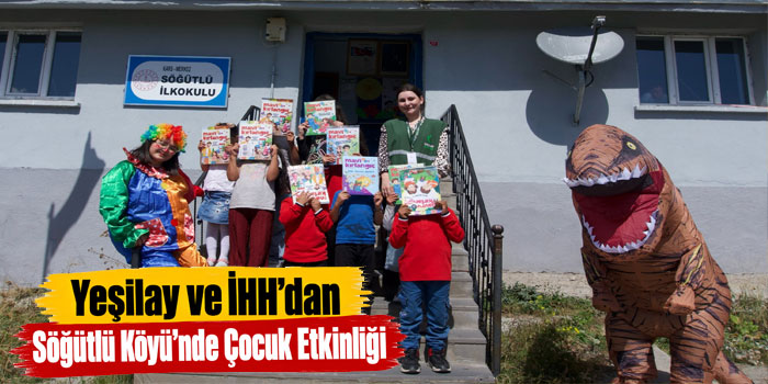 Kars Yeşilay ve İHH’dan Söğütlü Köyü’nde Çocuk Etkinliği