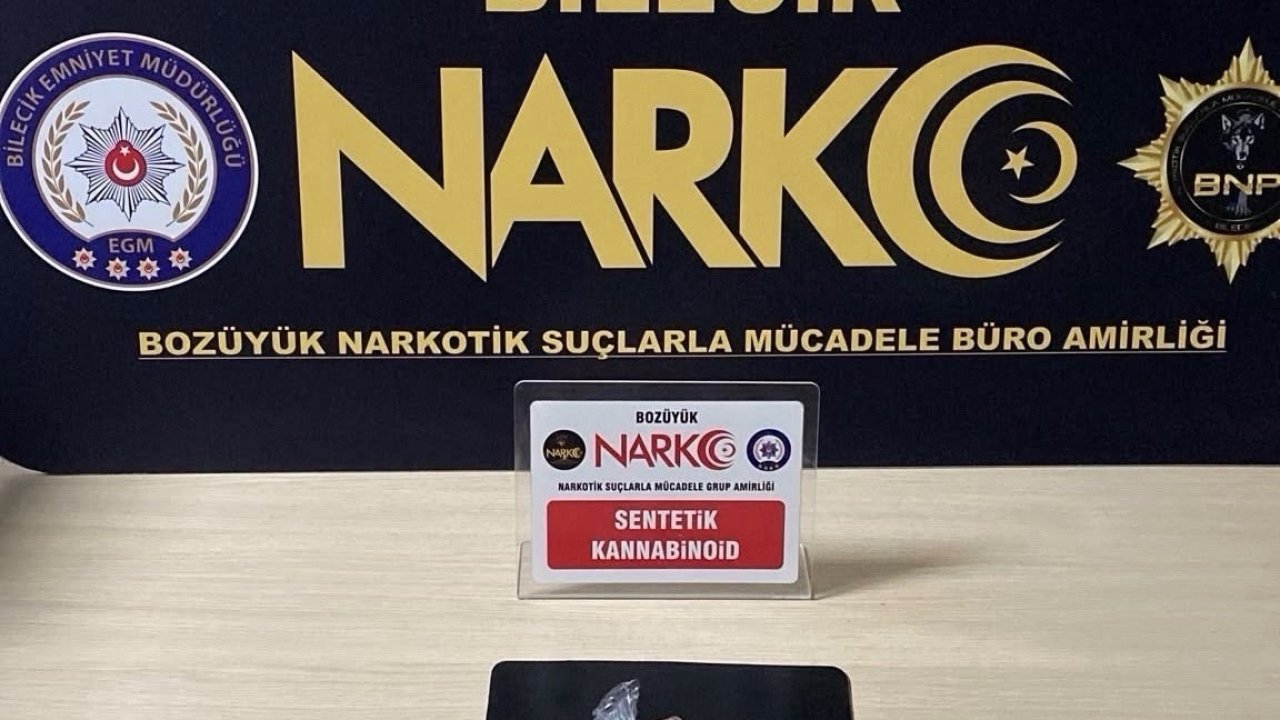 Bilecik’te uyuşturucu operasyonu: 1 şüpheli yakalandı
