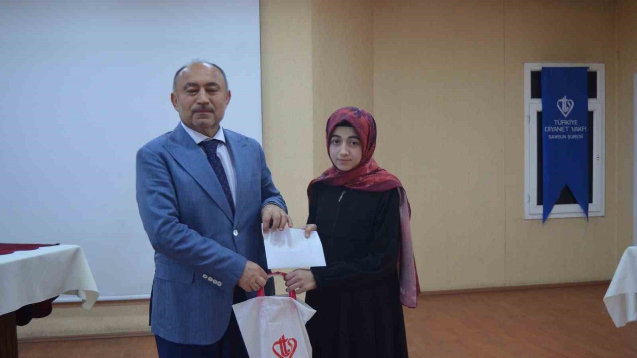 Hafızlık yarışmasında Samsun birincisi Ladik’ten çıktı