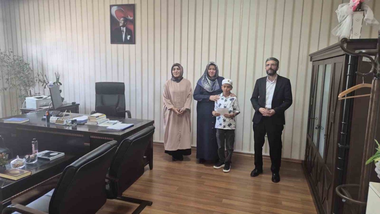 Müftülükten Kur’an-ı Kerim’i güzel okuma yarışması: Bölge Finalisti Yusuf Eymen oldu