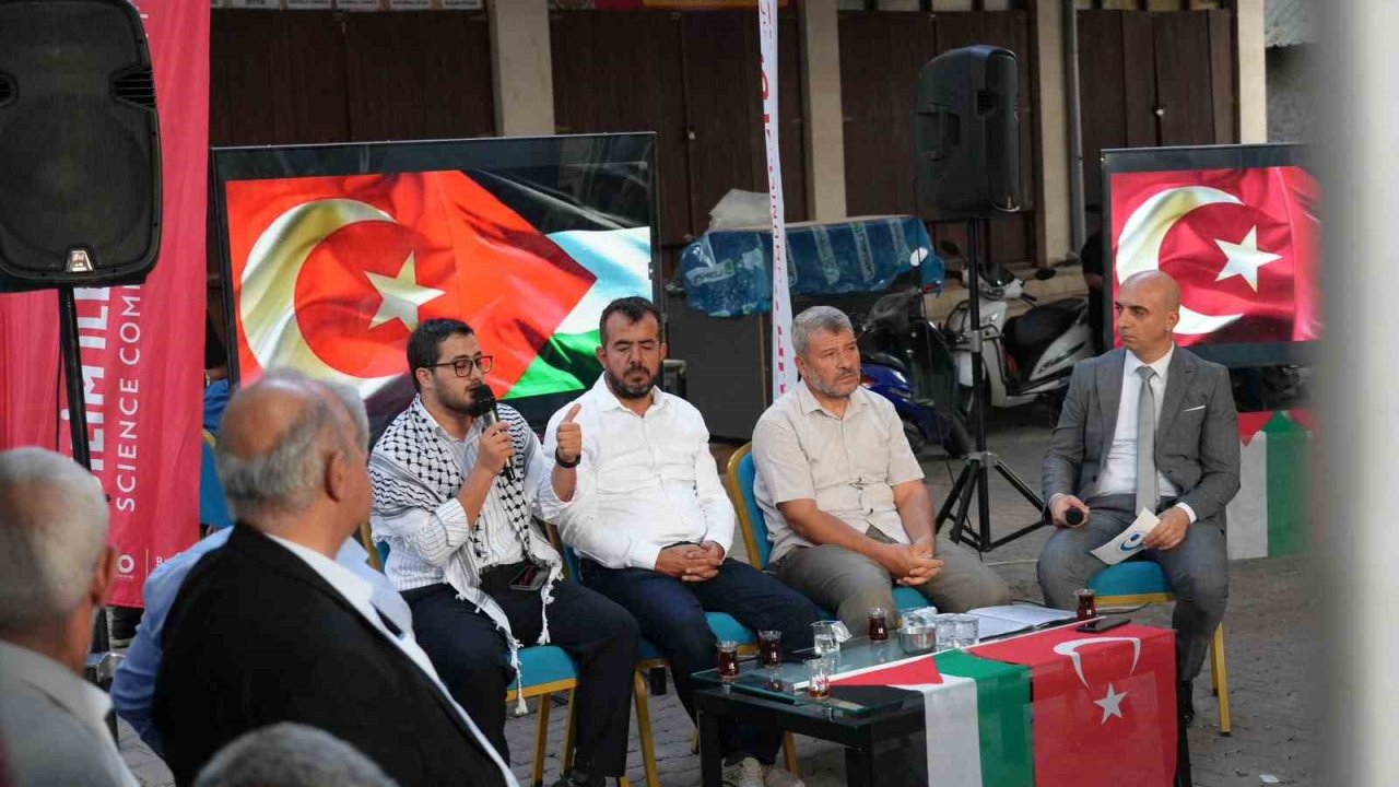 Adıyaman Üniversitesinden "Gazze’ye yankı ol" temalı bilim kafe etkinliği