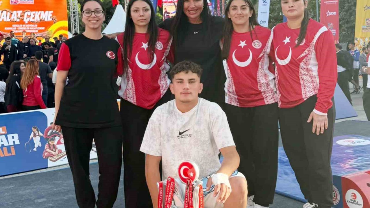 Samsun’un mas güreşi başarısı